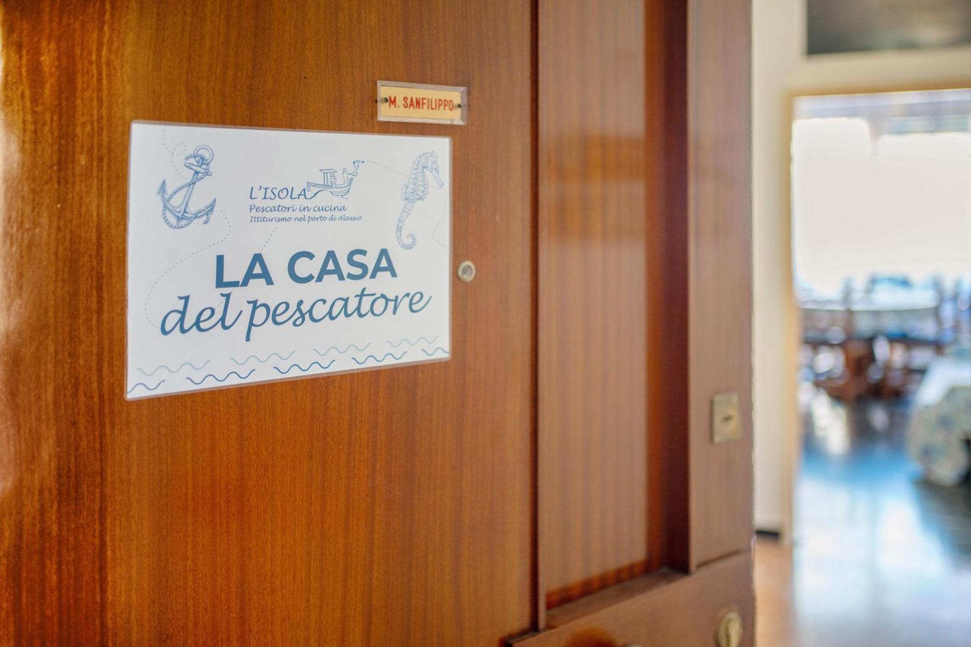 La Casa Del Pescatore 알라시오 외부 사진
